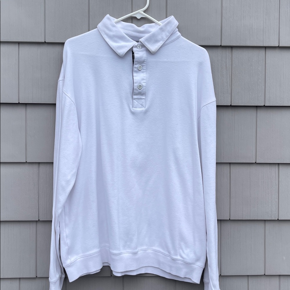 Straight down Xlarge, long sleeve -Men's Polo Shirt